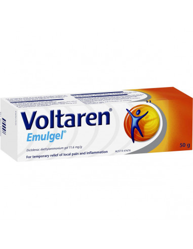 Voltaren Emulgel Muscle And Back Pain Relief 50g
