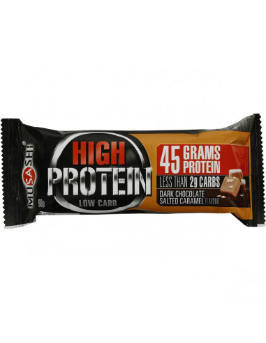 Musashi High Protein Salted Caramel Bar 90g