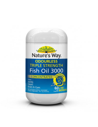 Nature's Way Advanced Omega Triple Strength Fish Oil 60pk