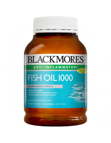 Blackmores Fish Oil 1000mg Capsules 400 pack