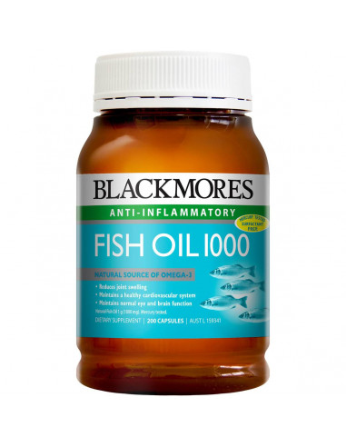 Blackmores Fish Oil 1000mg 200s