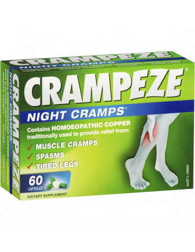 Crampeze Night Cramps Capsules 60 pack