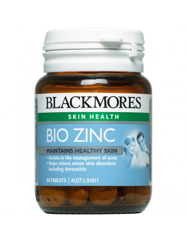 Blackmores Bio Zinc Skin Health Tablets 84 pack