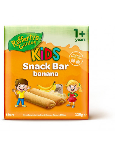 Rafferty's Garden Snack Banana Fruit Bars 8 pack