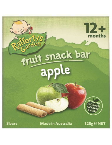 Rafferty's Garden Snack Apple Fruit Bars 8 pack