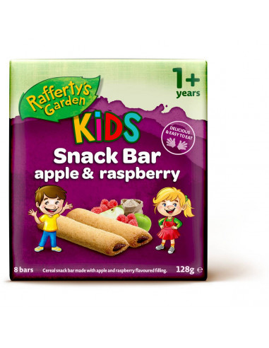 Rafferty's Garden Fruit Snack Bar 12 Months+ Apple & Raspberry 128g