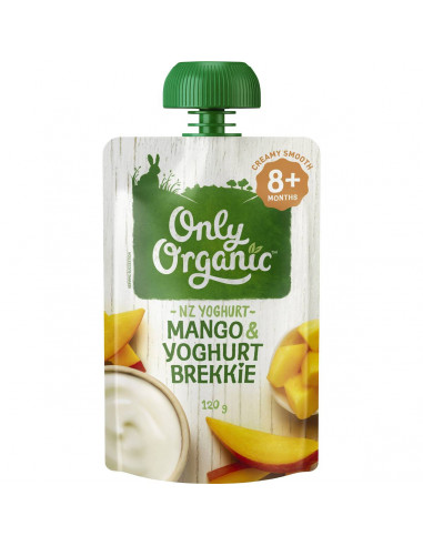 Only Organic 8 Months+ Mango & Yoghurt Brekkie 120g