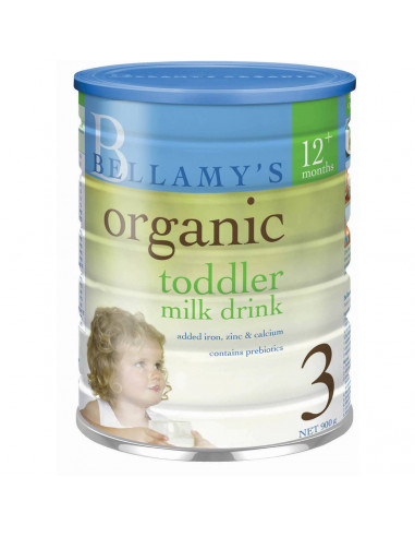 Bellamy's Organic Toddler Baby Formula Stage 3 900g