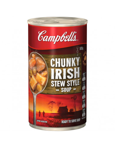 Campbell's Chunky Canned Soup Hearty Irish Stew 505g
