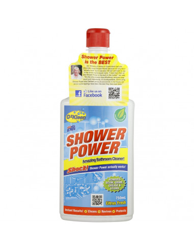 Ozkleen Shower Power Shower Cleaner Squeeze Pack 750ml