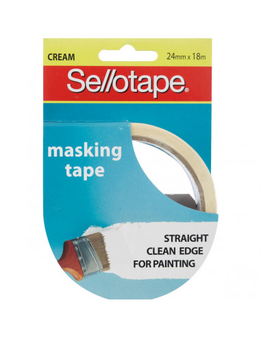 Sellotape Masking Tape 24mm X 18m each