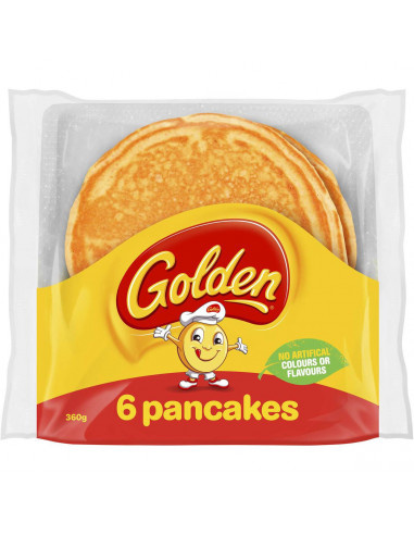 Golden Pancakes 6pk 360g