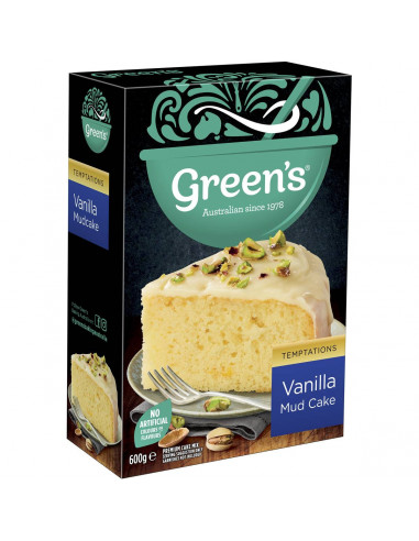Greens Vanilla Mud Cake Mix 600g