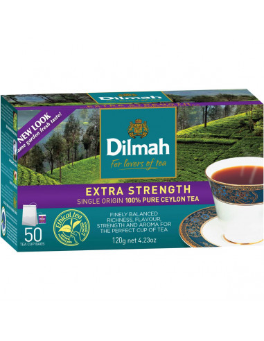 Dilmah Extra Strength Tea Bags 50 pack