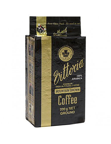 Vittoria Coffee Mountain Grown Ground Coffee 200g