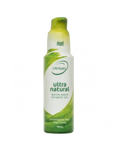 Ansell Lifestyles Ultra Natural Water Based Intimate Gel 100ml