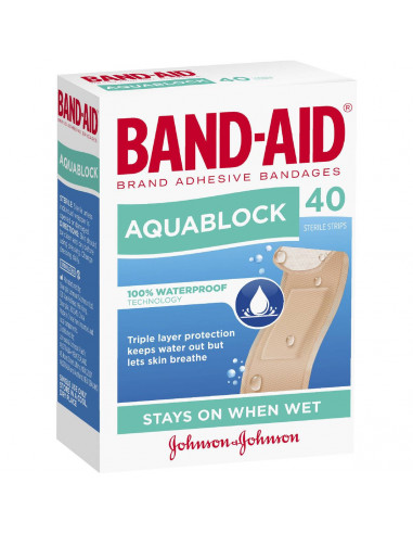 Band-aid Aquablock 40pk