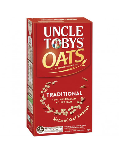 Uncle Tobys Traditional Oats 1kg