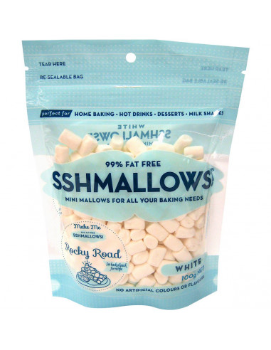 Sshmallows White Mini Marshmallows 100g