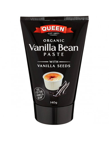 Queen Organic Vanilla Bean Paste 140g
