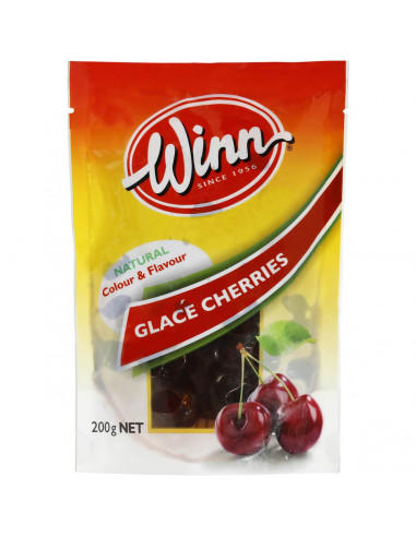 Winn Cherries Red Glace 200g