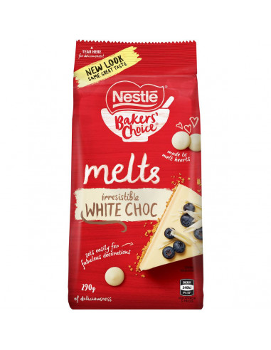 Nestle Bakers' Choice White Choc Melts 290g