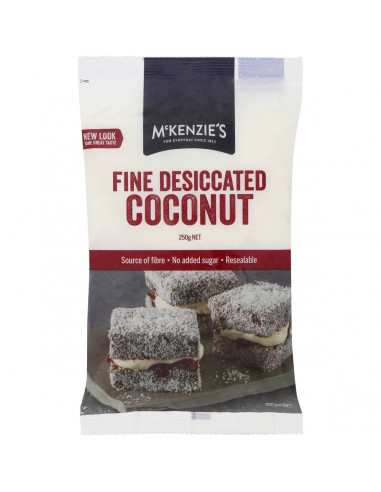 Mckenzie's Coconut Fine Desiccated 250g