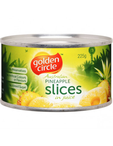 Golden Circle Pineapple Sliced In Juice 225g