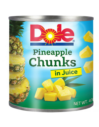 Dole Pineapple Premium Tropical Chunks 432g