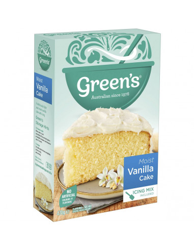 Greens Cake Mix Traditional Vanilla 470g