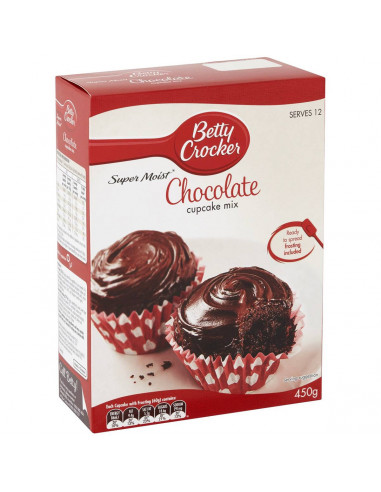 Betty Crocker Chocolate Cupcake Mix 450g