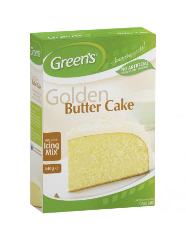 Greens Cake Mix Traditional Golden Butter 440g