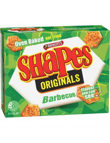 Arnott's Shapes Barbecue Cracker Biscuits 175g