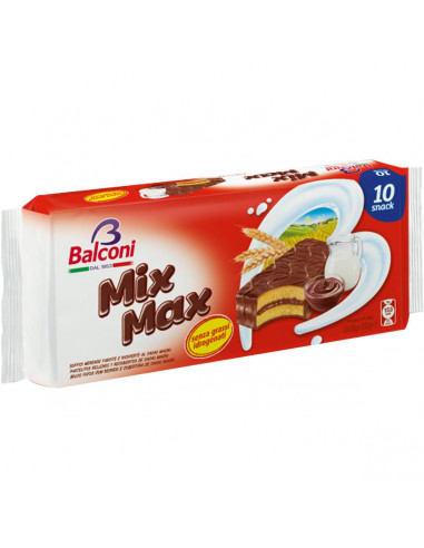 Balconi Mix Max Spgnckes Cocoa 10pk