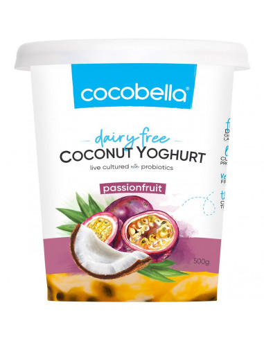 Cocobella Yoghurt Passionfruit 500g