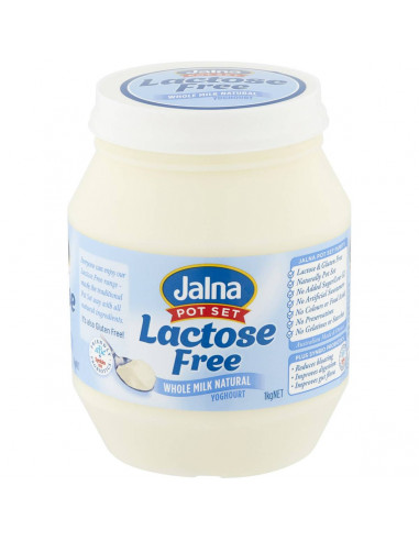Jalna Yoghurt Lactose Free Whole Milk Natural 1kg