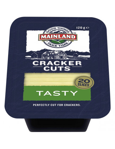 Mainland Cracker Cuts Tasty Cheese 120g