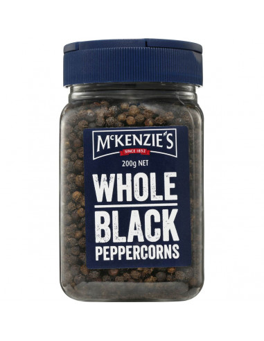 Mckenzie's Pepper Black Whole 200g