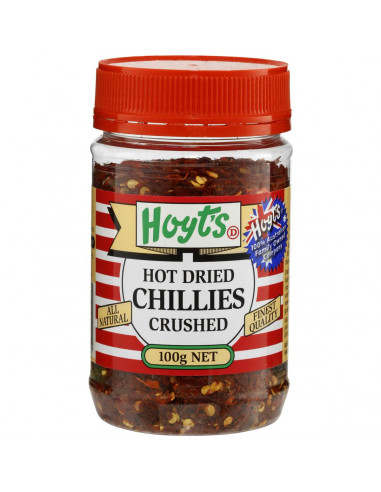 Hoyts Chilli Dried Crushed 100g