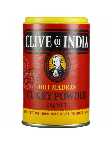 Clive Of India Hot Madras Curry Powder 50g
