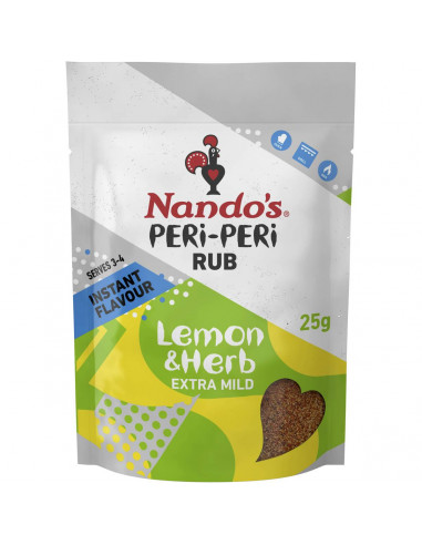 Nando's Rubs Peri Peri Lemon & Herb 25g