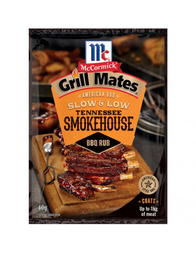 Mccormicks Grill Mates Tennessee Smokehouse Bbq Rub 40g