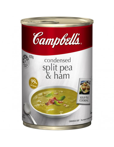 Campbell's Canned Soup Split Pea & Ham 420g