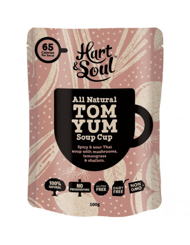 Hart & Soul All Natural Tom Yum Soup Cup 100g