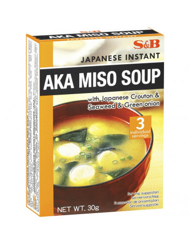 S&b Miso Soup Aka 30g