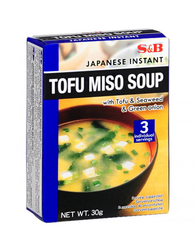 S&b Miso Soup Tofu 30g