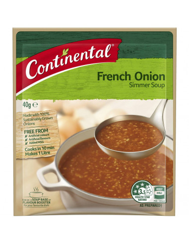 Continental Simmer Soup French Onion 40g