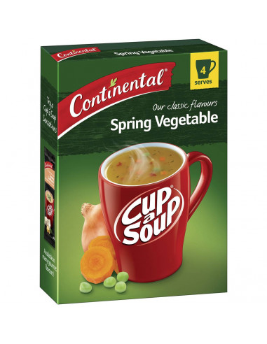 Continental Cup A Soup Classic Spring Vegetable 4 pack