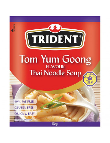 Trident Instant Soup Thai Tom Yum Goong With Noodle 50g