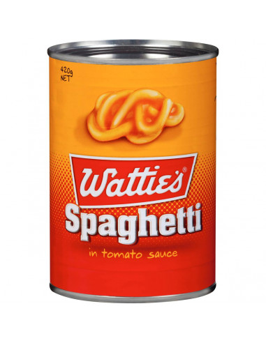 Watties Spaghetti In Tomato Sauce 420g